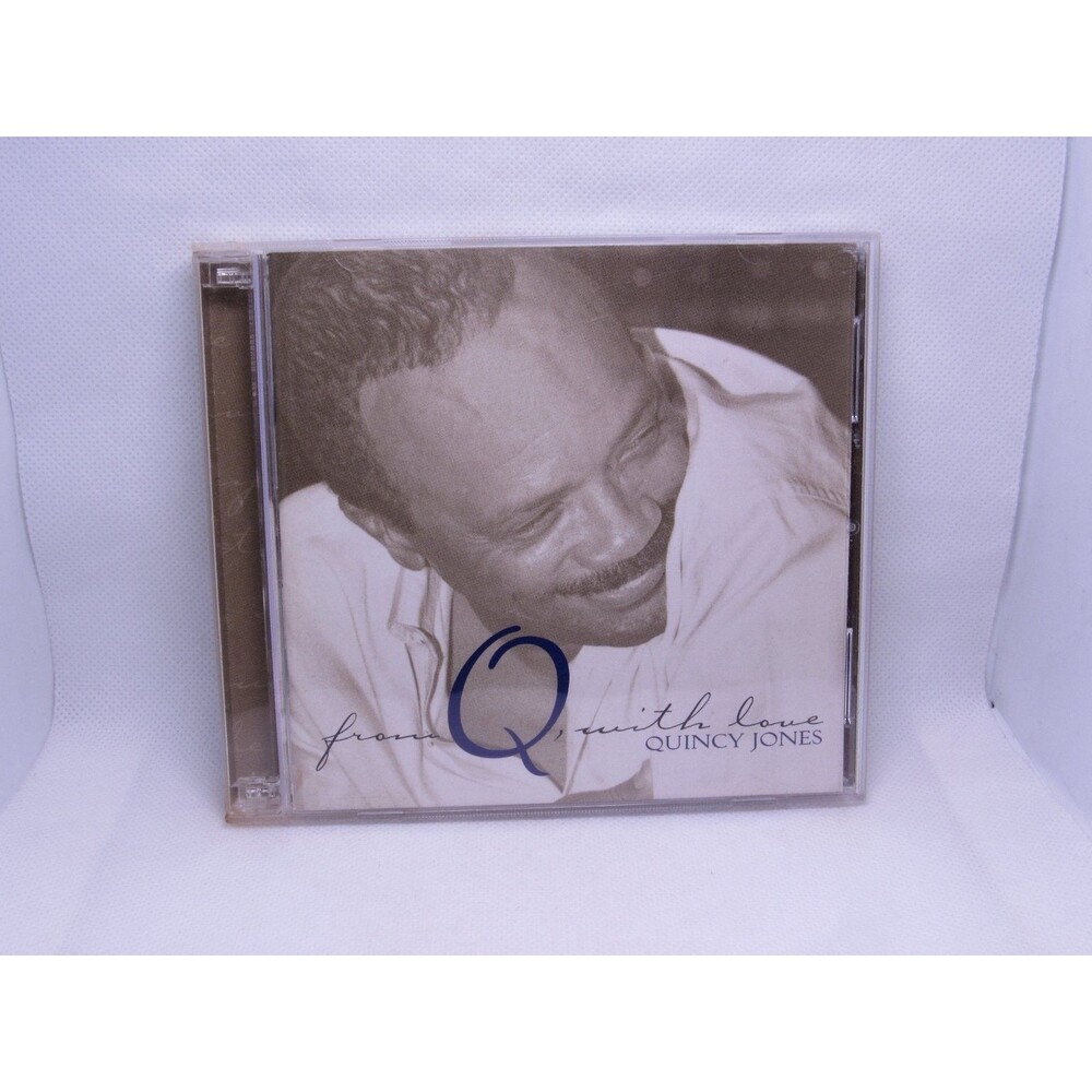 Quincy Jones‎ – From Q, With Love 2 CD Set 1999 Jazz R&B Soul Qwest Records